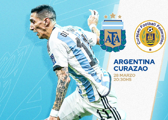 Link Live Streaming Friendly Match 2023: Argentina vs Curacao