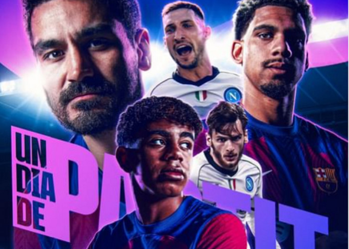 Link Live Streaming Liga Champions 2023-2024: Barcelona vs Napoli