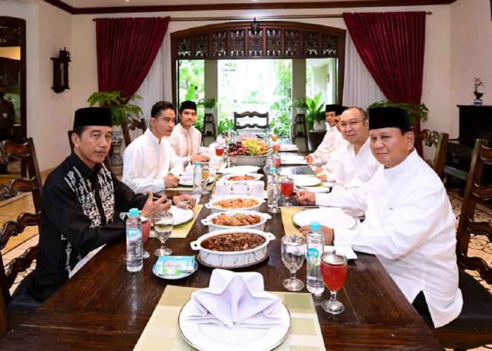 Makan Siang Bareng Jokowi, Prabowo Sampaikan Sesuatu yang Penting