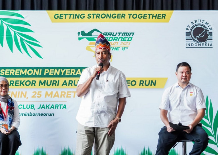 Kampanye Gaya Hidup Sehat, PT Arutmin Indonesia Raih Dua Rekor Muri
