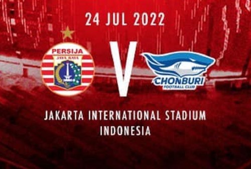 Link Live Streaming International Friendly Match 2022: Persija Jakarta vs Chonburi FC