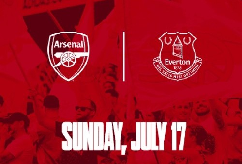 Link Live Streaming Friendly Match 2022: Arsenal vs Everton