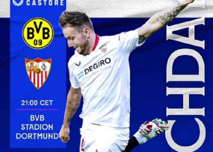 Link Live Streaming Liga Champions 2022/2023: Borussia Dortmund vs Sevilla