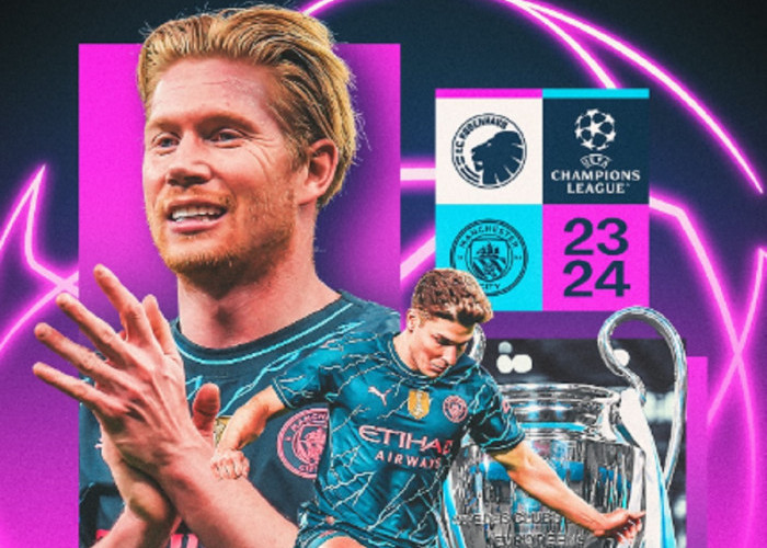 Link Live Streaming Liga Champions 2023-2024: Copenhagen vs Manchester City