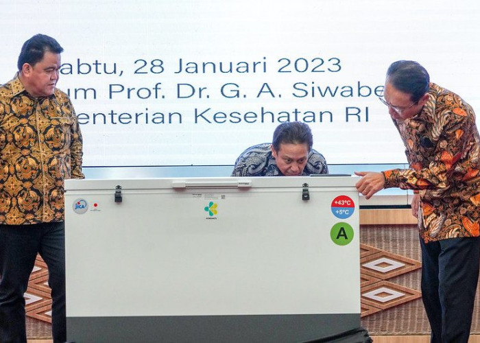 Indonesia Terima 330 Refrigerator Vaksin untuk Pemerataan Akses Vaksinasi dan Persiapan Pandemi Berikutnya