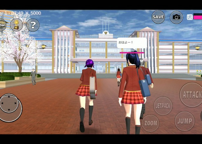 Link Download Sakura School Simulator Mod Apk Ada di APKCombo, Buruan Install GRATIS!