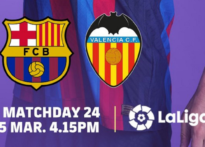 Link Live Streaming Liga Spanyol 2022/2023: Barcelona vs Valencia