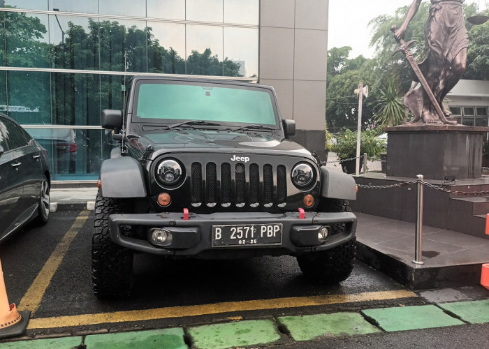 Masih Mulus, Jeep Wrangler Rubicon yang Pakai Mario Dandy Aniaya David Ozora Dilelang Rp800 Juta, Berminat?