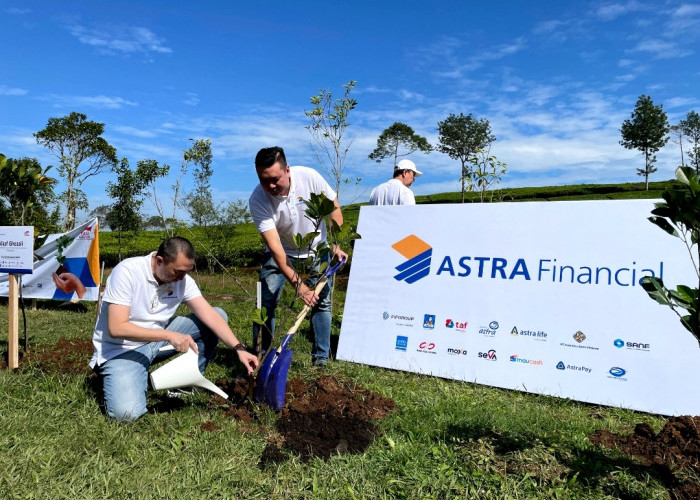 Maucash Dukung Program Tanam Pohon Bersama Astra Financial untuk Kurangi Dampak Perubahan Iklim