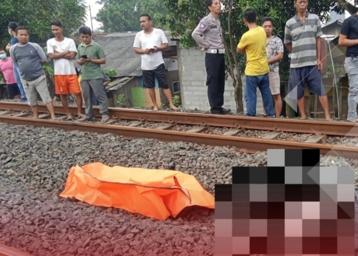 Sedang Menyebrang Rel, Ibu dan Anaknya Tewas Tertabrak Kereta Api di Kabupaten Bekasi