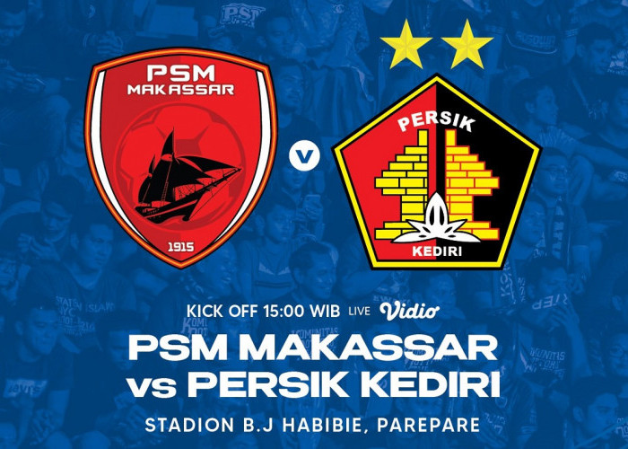 Link Live Streaming BRI Liga 1 2022/2023: PSM Makassar vs Persik Kediri