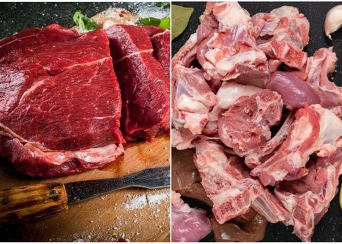 Empat Cara Sederhana Membedakan Daging Kambing dan Daging Sapi