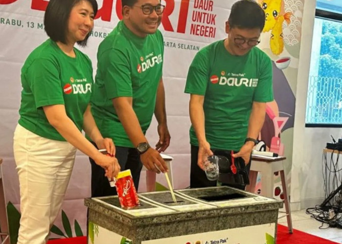 Sosro dan Tetra Pak Kolaborasi Daur Ulang Sampah Kemasan di HokBen