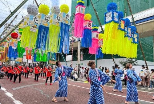 Absen Selama Dua Tahun, Festival Tanabata Kembali Digelar