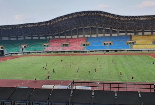 Jelang Liga 2, FC Bekasi City Menang 1-0 Dari Sriwijaya FC Dalam Laga Uji Coba di Stadion Patriot Chandrabaga