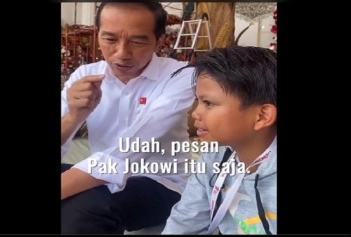 Jokowi Ngobrol Bareng Farel Prayoga, Ini yang Disampaikan Presiden