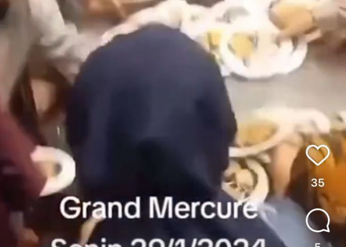 Viral Video KPPS Berebut Makanan di Hotel Grand Mercure, Netizen: Miris Lihatnya