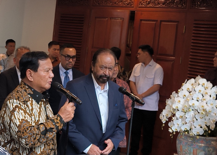 NasDem Masuk Koalisi, Prabowo dan Surya Paloh Sepakat Majukan Indonesia