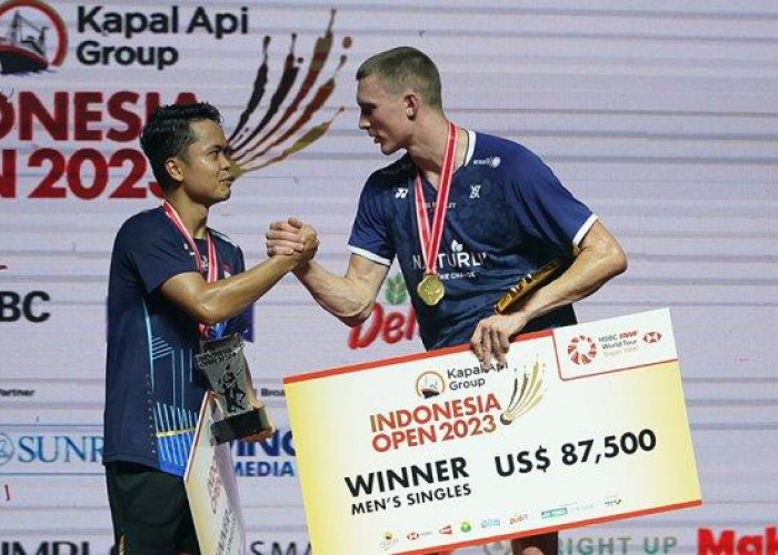 Ginting Kalah, Tuan Rumah Nir Gelar di Indonesia Open 2023 