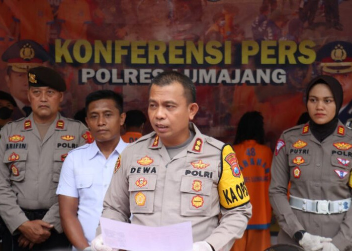 Kurang dari 24 Jam, Polres Lumajang Ungkap Kasus di Dua TKP