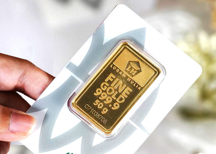 Luar Biasa! Harga Emas Antam Hari ini 14 April 2023 Meroket Rp9.000 Per Gram Jadi Segini
