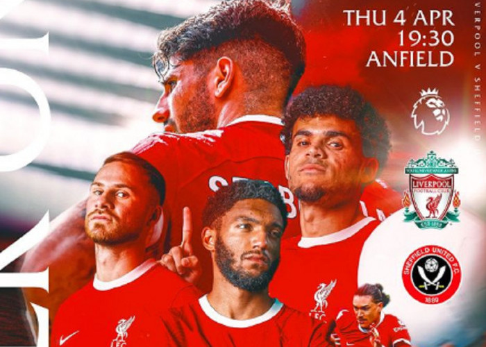 Link Live Streaming Liga Inggris 2023-2024: Liverpool vs Sheffield United 