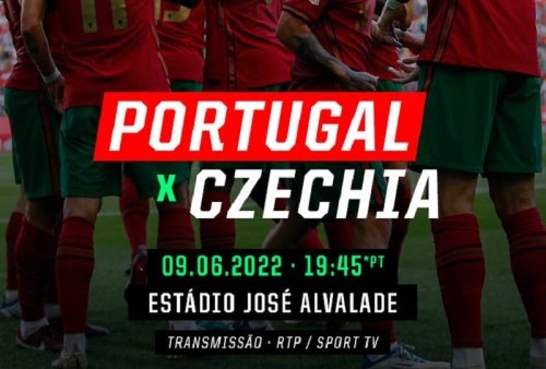 Link Live Streaming UEFA Nations League: Portugal vs Republik Ceko