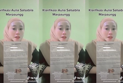 Riski Aulia Marpaung Minta Maaf ke NU dan Muhammadiyah Usai Pamer Payudara di Tiktok