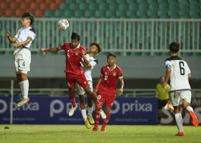  Sikat Palestina 2-0, Timnas Indonesia U-17 Ambil Alih Puncak Klasemen Grup B Kualifikasi Piala Asia