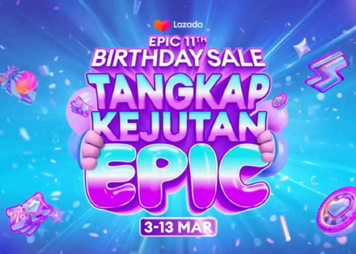 Lazada Indonesia Hadirkan Lazada Epic 11th Birthday Sale: Tangkap Kejutan Voucher Belanja dan Diskon di Sini