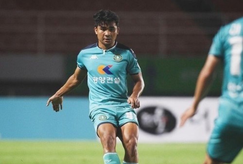 Asnawi Mangkualam Jadi Starter, Ansan Greeners FC Kalah 0-2 dari Gwangju FC