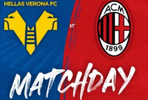 Link Live Streaming Liga Italia: Hellas Verona vs AC Milan