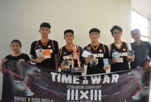 Tim Basket UEU The Swans Borong Juara di Cibubur Country 3x3 Competition Time to War 2022