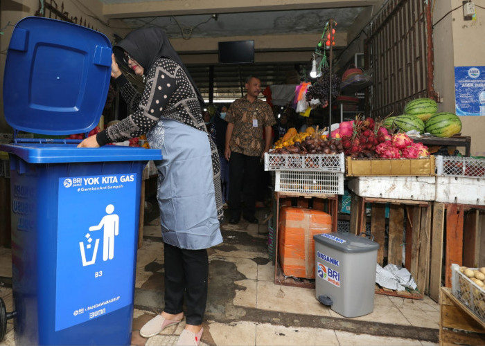 Gerakan Anti Sampah, BRI Peduli Jadikan Pasar Rogojampi Sebagai Pasar Percontohan Pengelolaan Sampah