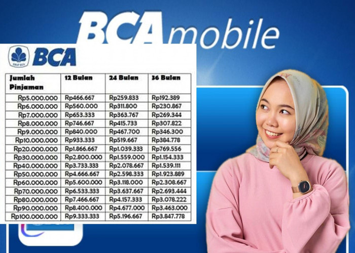 Pinjol Bank BCA, Syarat Pengajuan Mudah dan Bisa Cair hingga Rp100 Juta