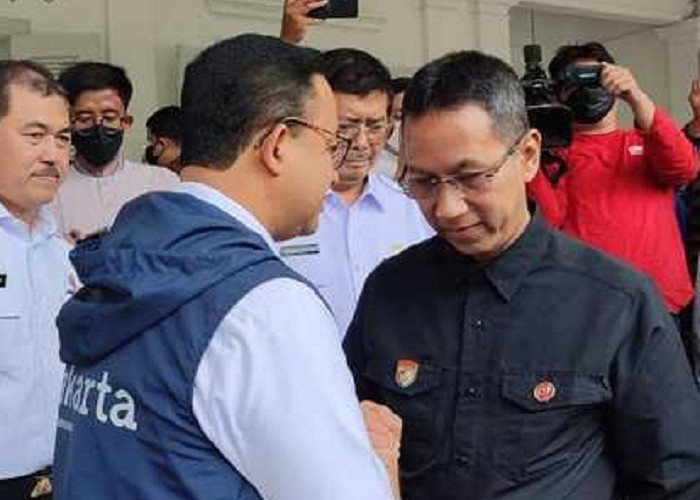 Belum Dilantik, Heru Budi Hartono Blusukan ke Kantor Gubernur DKI Anies Baswedan