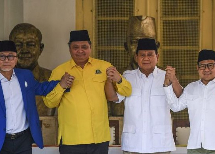 Survei LSI Denny JA: Partai Koalisi Prabowo 39 Persen, Koalisi Ganjar 25,2 Persen, Koalisi Anies 14,5 Persen