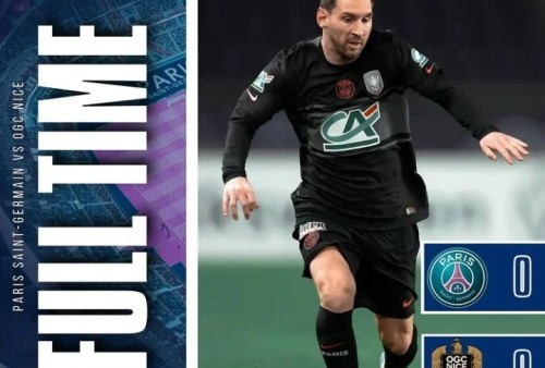 Hasil Piala Prancis: Nice 'Tendang' PSG Lewat Adu Penalti