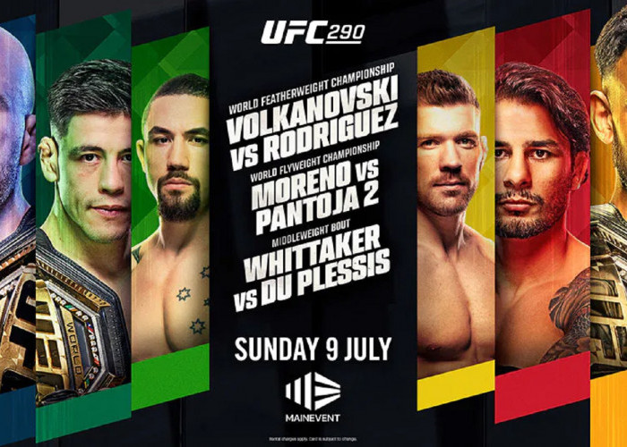 Rekap UFC 290: Volkanovski Pecundangi Rodriguez Hingga Pantoja Rampas Sabuk Juara Moreno!