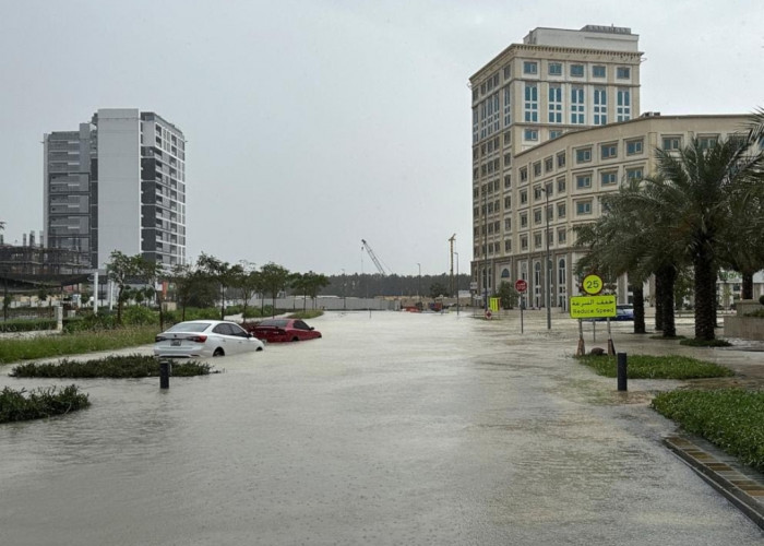 Hujan 24 Jam, Dubai Dilanda Banjir, Instansi Pemerintah dan Swasta Diliburkan