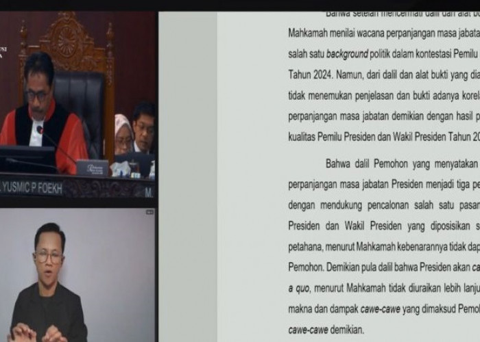 Anies-Muhaimin Tuding Jokowi Dukung Pencalonan Gibran, MK: Dalilnya Tak Cukup Kuat