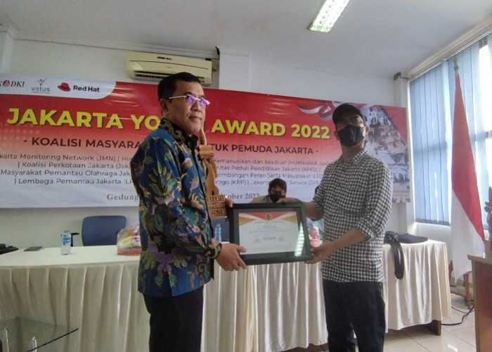Hari Sumpah Pemuda, Mujiyono Sabet Jakarta Youth Award 2022: Wujudkan Perubahan dan Perbaikan