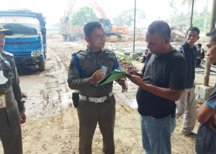 Proyek Pembangunan Pabrik di Kabupaten Tangerang Distop Satpol PP, Ini Penyebabnya
