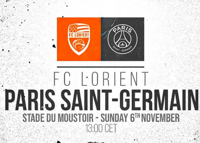 Link Live Streaming Ligue 1 Prancis 2022/2023: Lorient vs PSG