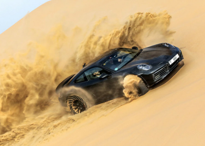 Porsche 911 Dakar, Mobil Sport Dua Pintu Pertama dengan Kemampuan Offroad Gurun Pasir