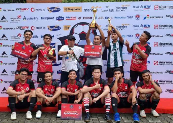 Pokja Rujuk Bekasi Juara Disway Cup 2024
