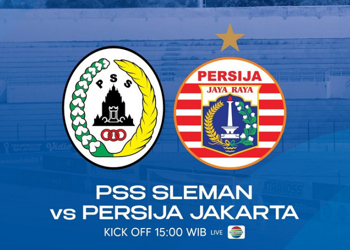 Link Live Streaming BRI Liga 1 2022/2023: PSS Sleman vs Persija Jakarta