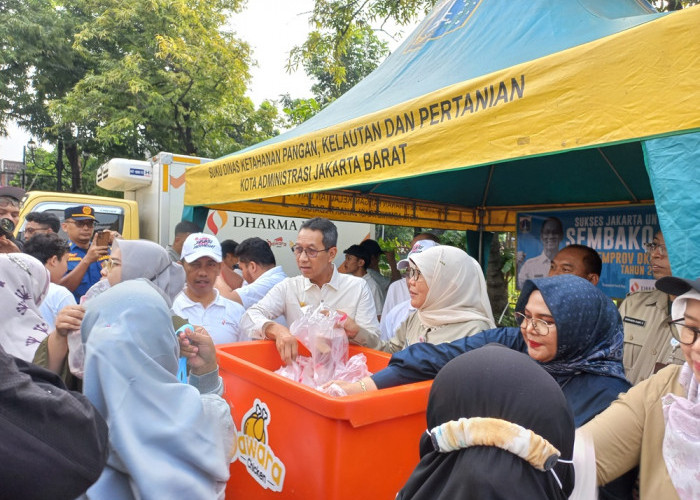 Sembako Murah, Pj Gubernur Jakarta Heru: Ini Bukan Bansos Ya!