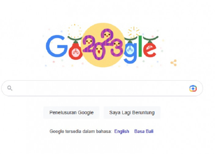 Menarik! Google Rayakan Tahun Baru 2023 Dengan Hadirkan Doodle Taburan Konfeti