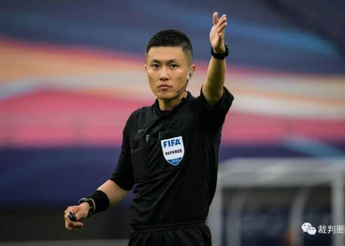Shen Yinhao Asal Tiongkok Wasit Indonesia U-23 vs Uzbekistan, Siapa Dia? 
